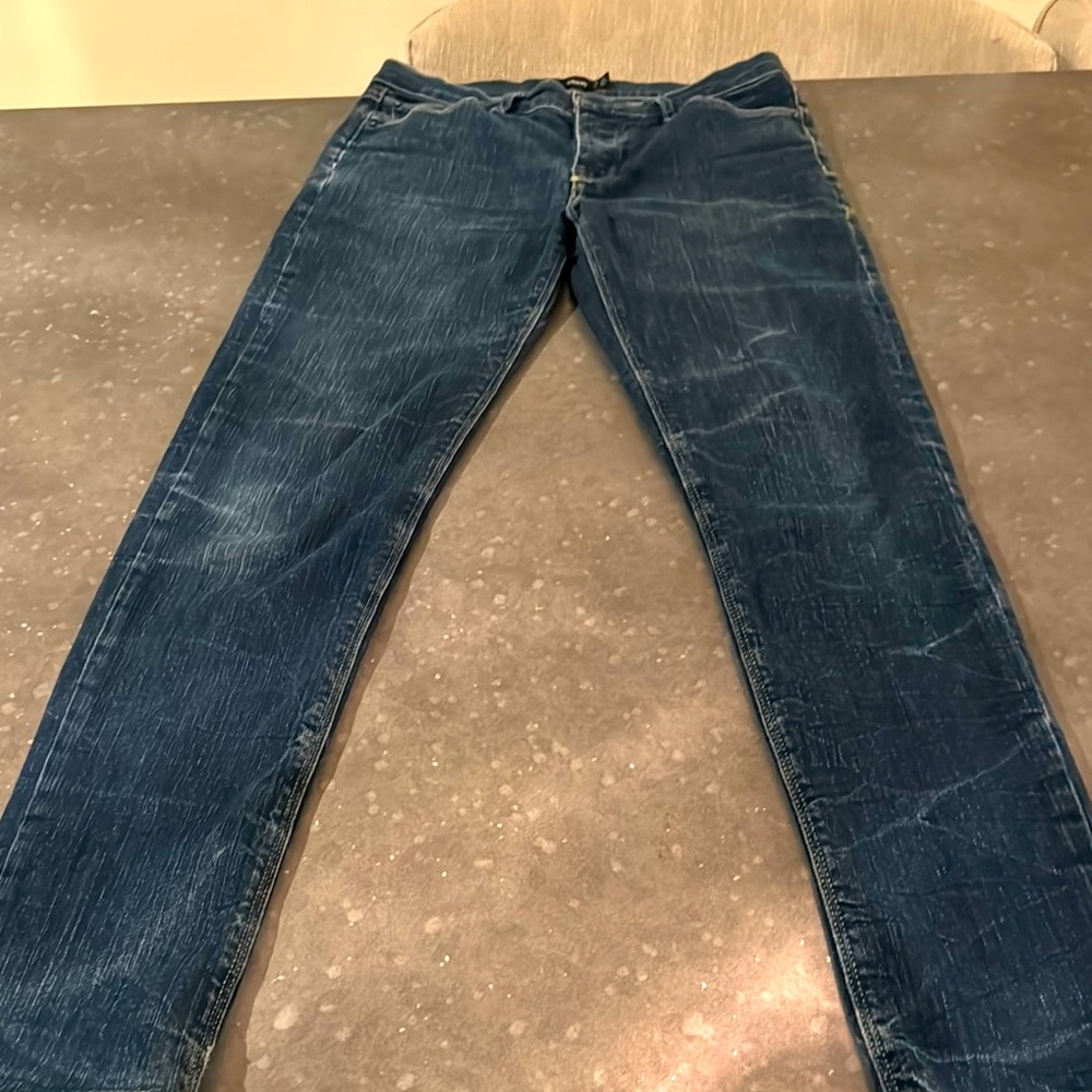 ASOS Brand Dark tinted women’s blue jeans. Size waist 30, Length 32 Reg,